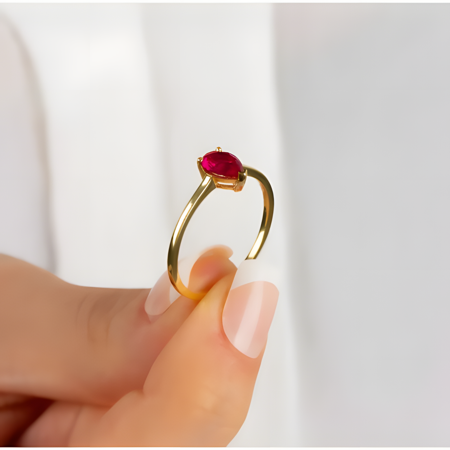 Heart Enchanting Golden RIng