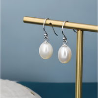 Timeless Elegance Pearl Drop Earrings