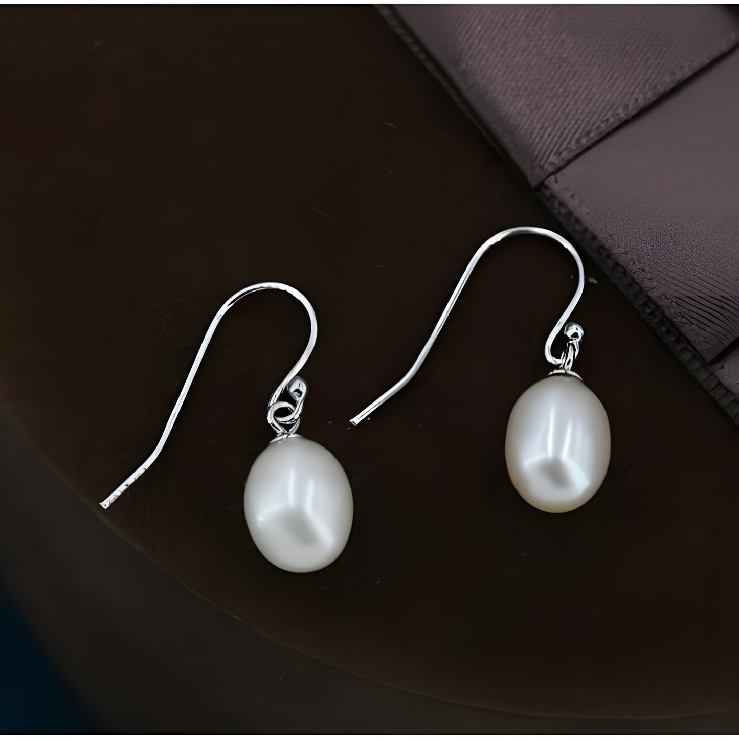 Timeless Elegance Pearl Drop Earrings