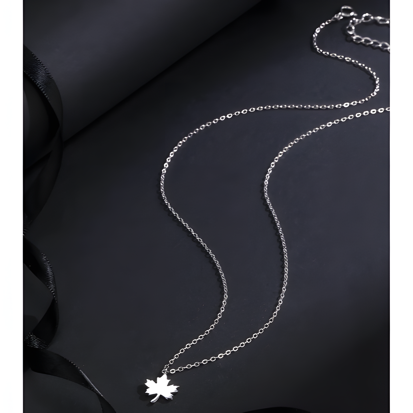 Maple Whisper Leaf Necklace