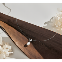 Marquise Pearl Elegance Necklace