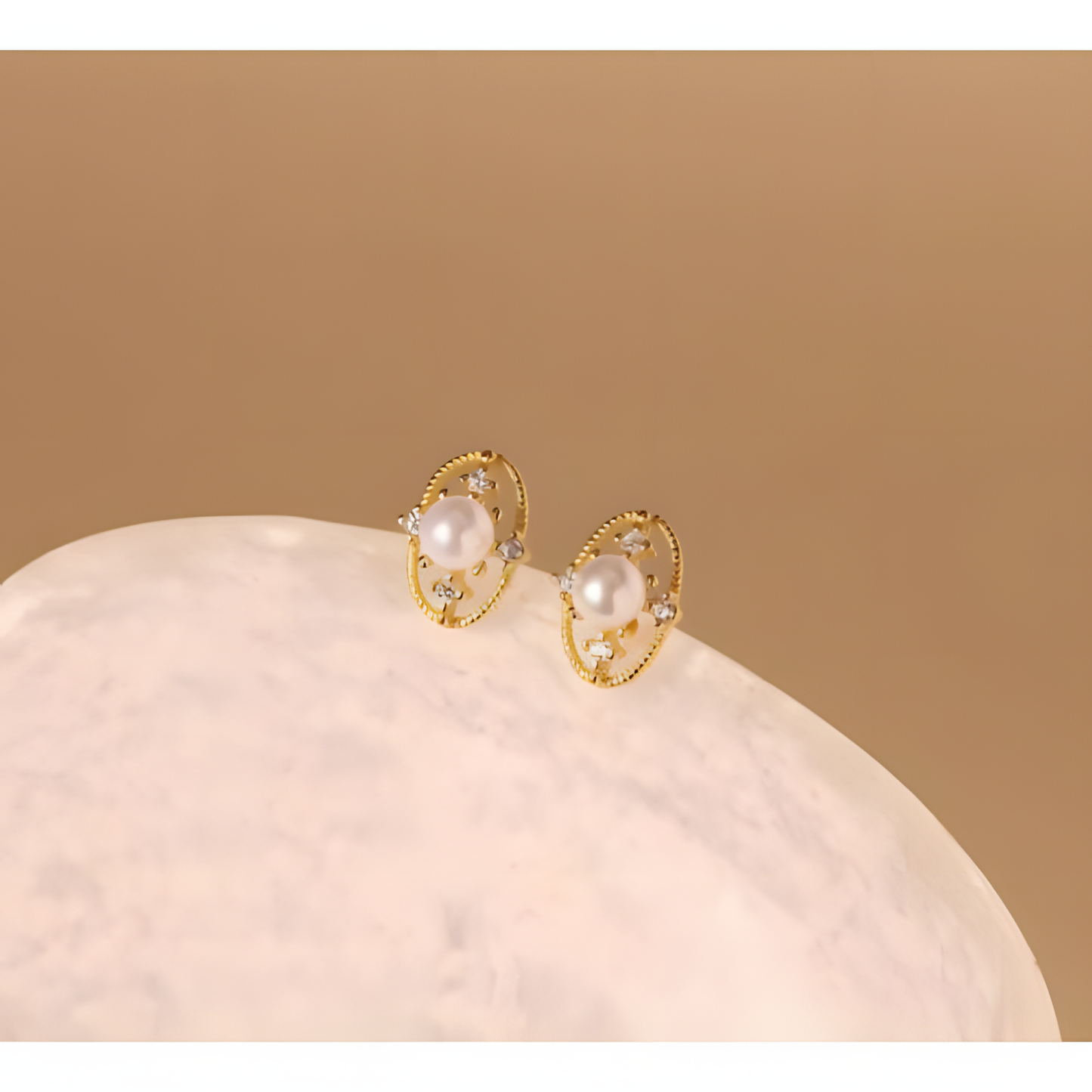 Starry Night Pearl Earrings