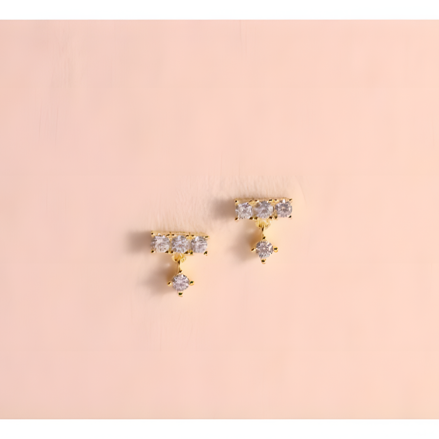 Joyful Sparkle Zircon Earrings