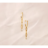 Liberated Chain Dangle Earrings