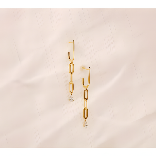 Liberated Chain Dangle Earrings