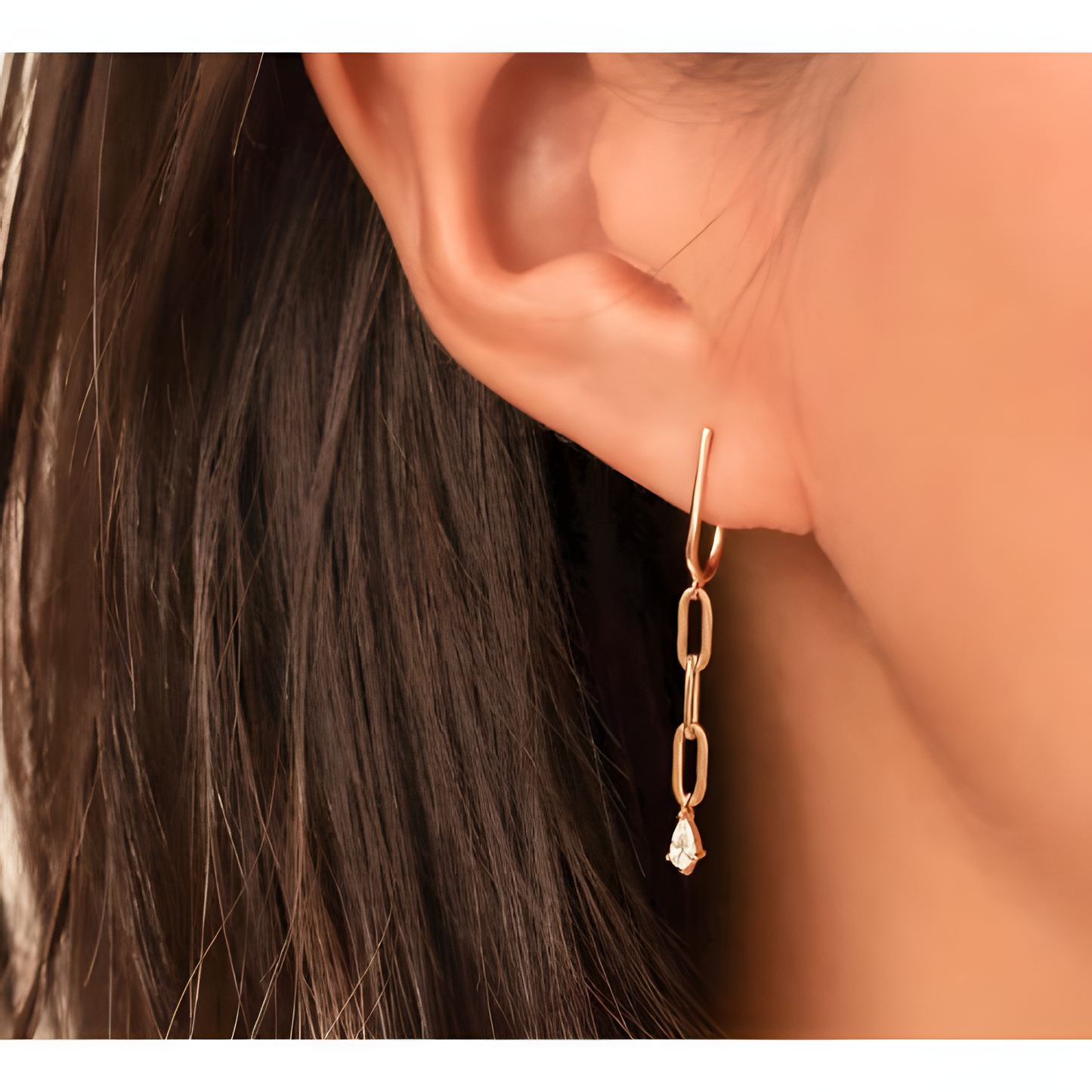 Liberated Chain Dangle Earrings
