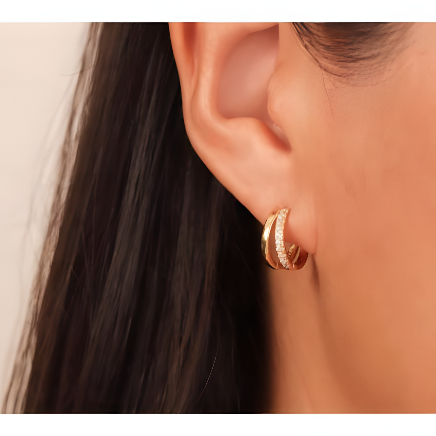 Dual-Layered Hoop Earrings