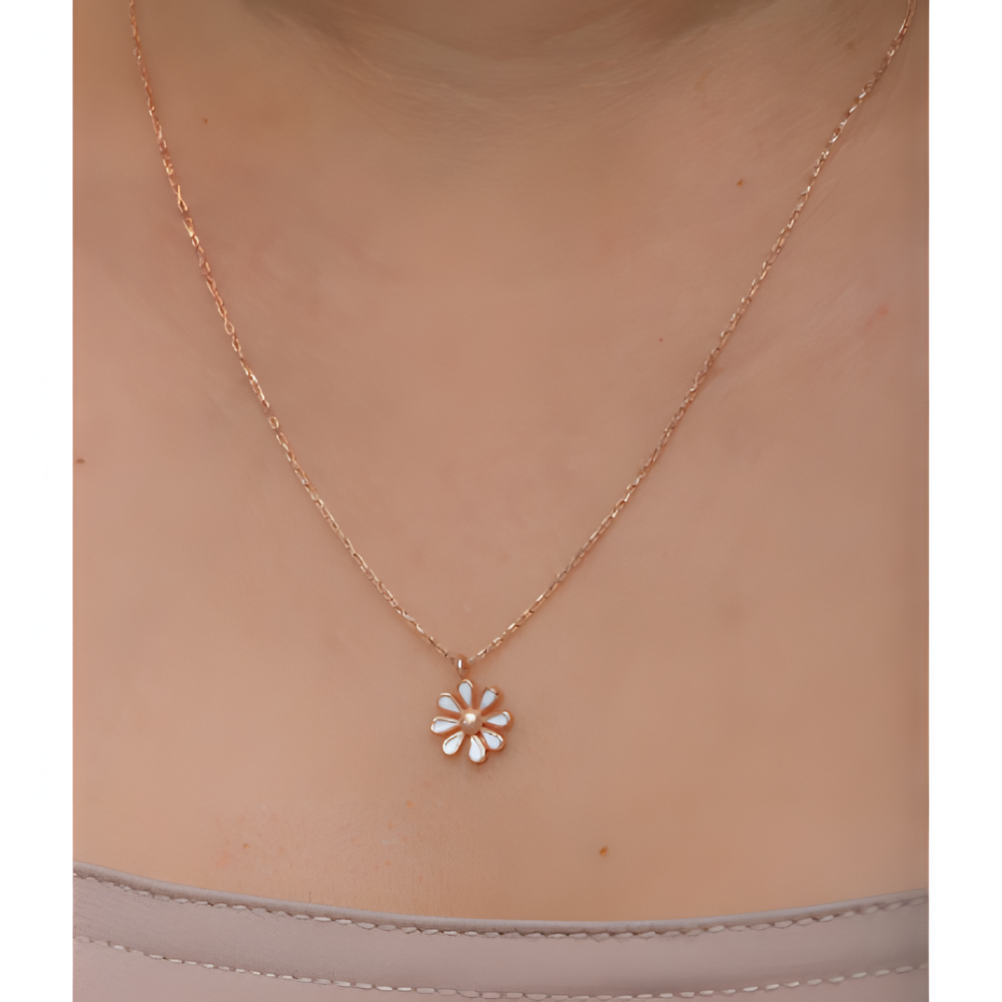 Radiant Sunflower Blossom Golden  Necklace