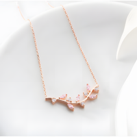 Nature's Grace Elegance Golden Necklace