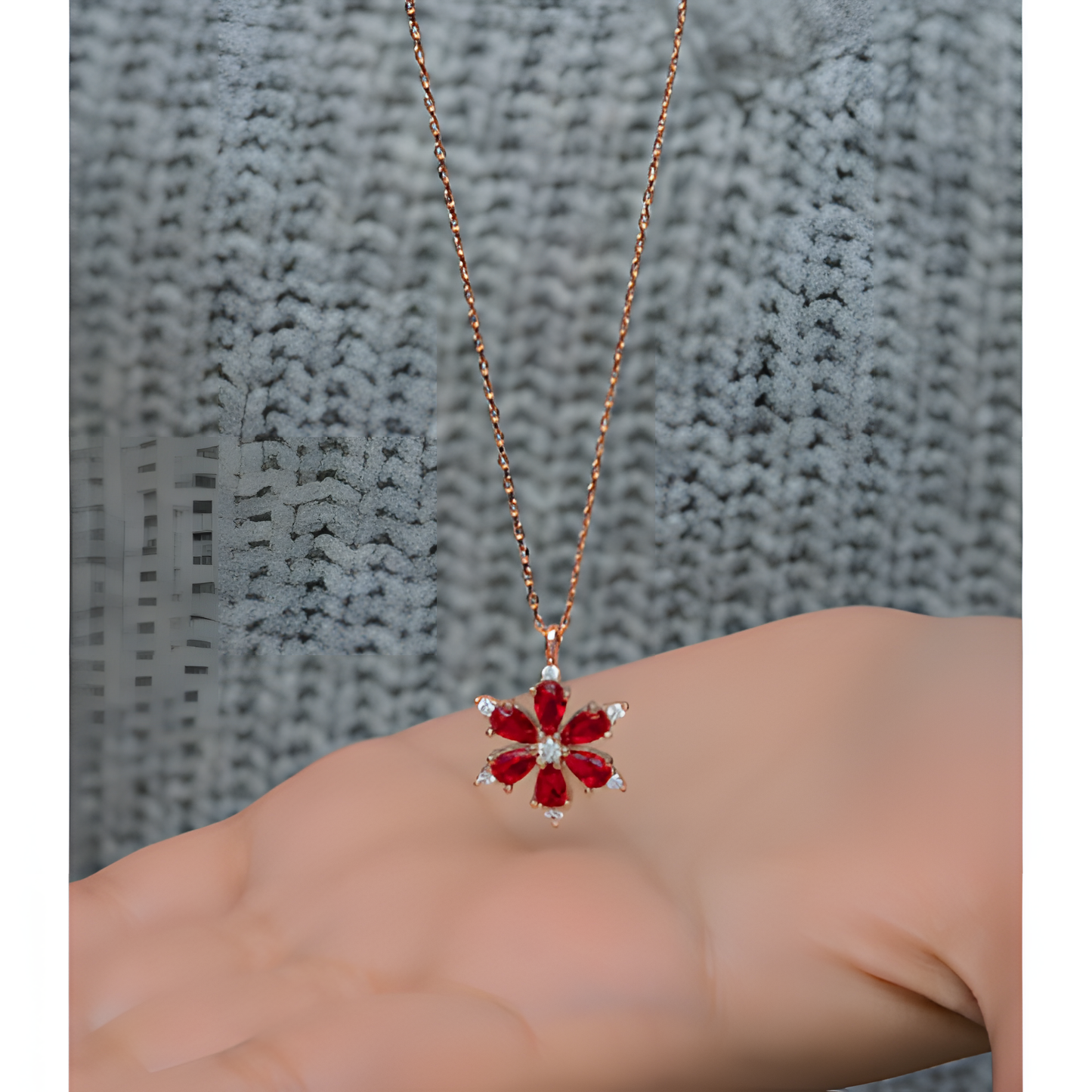 Blossom in Bold Elegance Necklace