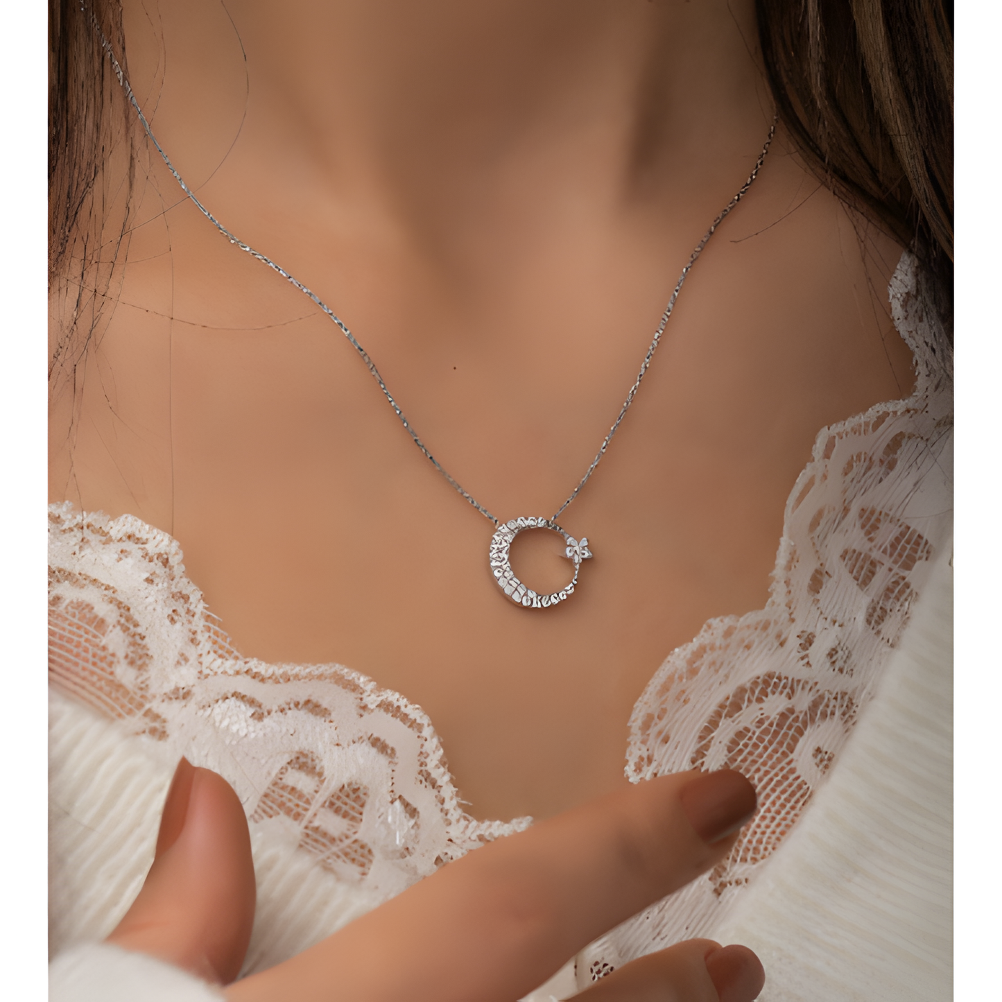 Celestial Constellation Silver Necklace