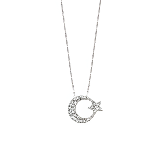 Celestial Constellation Silver Necklace