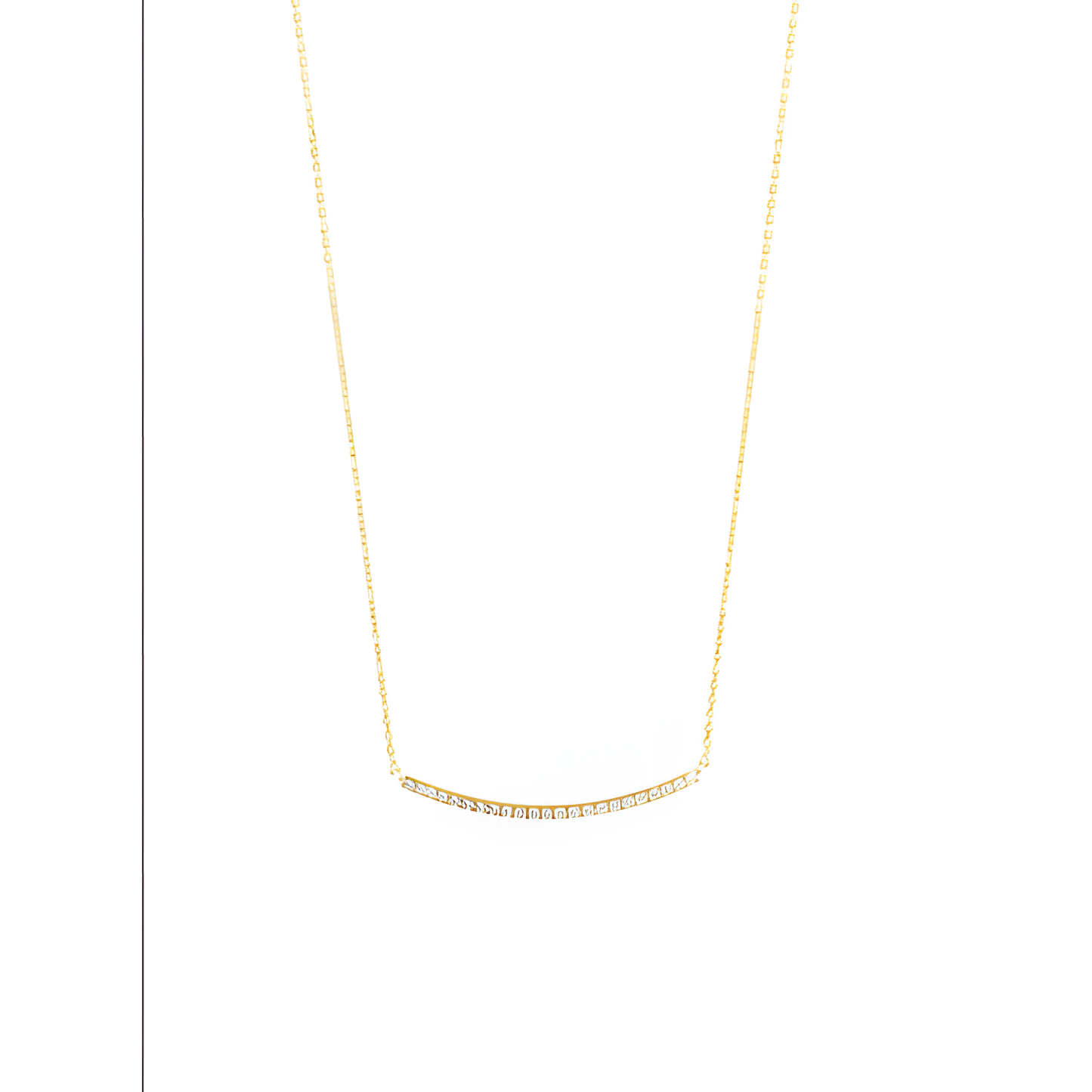 Wear Smile Golden Necklace