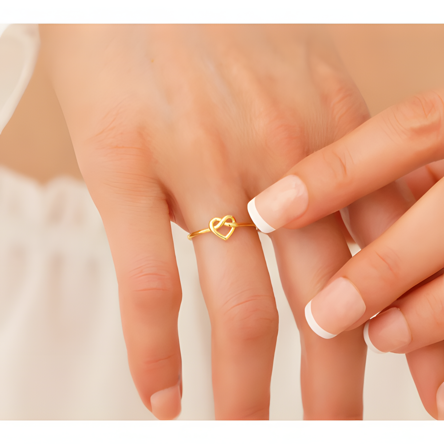 Love Bloom Knot Golden Ring