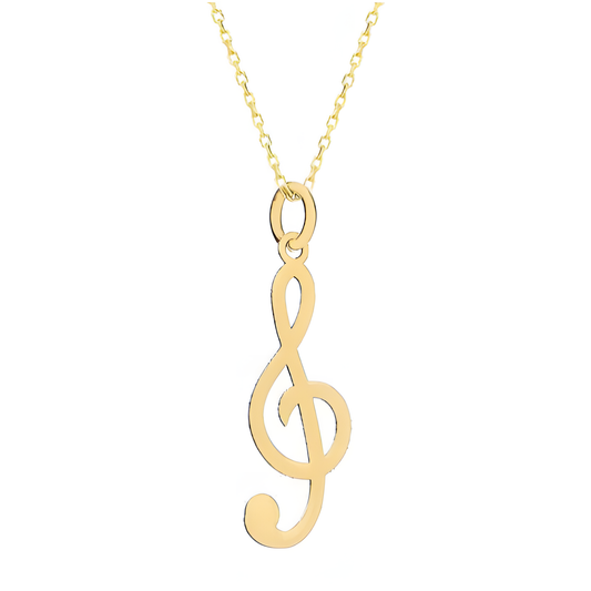 Harmony Musical Note Necklace